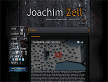 Tablet Screenshot of joachimzell.com